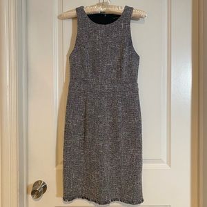Black tweed dress